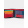 Visconti Pánska Peňaženka z Prírodnej Kože SP61 Čierna Multicolor s RFID Ochranou a Tap&Go Funkciou