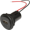 Zabudovateľná USB zásuvka do auta ProCar, Prúdová zaťažiteľnosť (max.) 3 A, Vhodný pre USB-A; 67331501