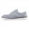 Vasky Brogue Low Grey - Pánske kožené poltopánky sivé, ručná výroba jesenné / zimné topánky 46 EU