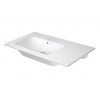 Duravit ME by Starck - Asymetrické umývadlo, 83x49 cm, biela 2345830060