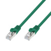 Extralink Kat.7 S/FTP 3m 20G Zelený | Patchcord LAN | Medi Kábel sieťová skrinka (EX.38770)