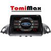 TomiMax Ford Kuga, C-Max Android 14 autorádio s WIFI, GPS, USB, BT HW výbava: QLED 8 Core 4GB+64GB PX HIGH - iba displej A