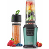 SENCOR SBL 7171GR Automatický smoothie mixér, 2 fľaše z TRITÁNU, výkon 800 W, 2 programy 45/60 sekúnd, 6 nožov z nehrdzavejúcej ocele potiahnutých titánom, vákuový uzáver