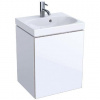 Geberit Acanto - Skrinka pod umývadielko 45 cm, lesklá biela 500.608.01.2