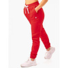 Dámske tepláky Ultimate High Waisted Red - Ryderwear Veľkosť: XS