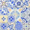 Realonda Dlažba Medes blue 44x44 cm mat MEDES