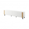 Cama Meble Tv stolík FARO RTV, biely mat/biely mat/dub craft