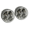 Compass Svetlá denného svietenia 4 HIGH POWER LED 12V / 24V (guľatá 70 mm)