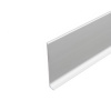 Lišta soklová Cezar LP80 Striebro C0 celohliníková 80x10x2500 mm 2.5 bm W-AL-LP80FCE-C0-250-AM [832406]