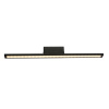 ACA DECOR LED nástenné svietidlo CHLOE 16W/230V/3000K/1040Lm/120°/IP44, čierna farba