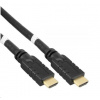 PREMIUMCORD KabelHDMI High Speed with Ether.4K@60Hz, se zesilovačem,25m, 3x stínění, M/M, zlacené konektory kphdm2r25
