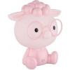 Globo Lighting Sheepy detská nočná lampa 1x1 W ružová 21760P