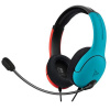 PDP Airlite LVL 40, Nintendo Switch/Switch 2, 40mm, Official, Neon Pop, Gaming, Stereo, káblové slúchadlá