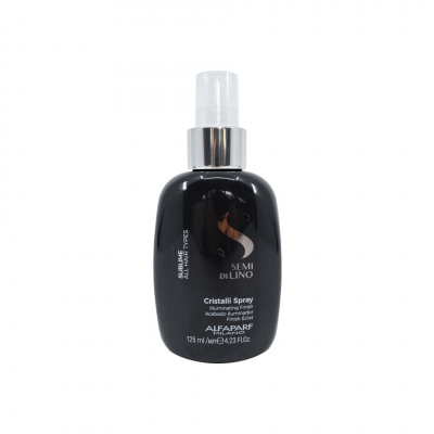 Alfaparf Milano Semi Di Lino Sublime All Hair Types Cristalli Spray Illuminating Finish 125 ml