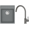Set Franke G273ŠK (dřez MRG 610-37 RTL Šedý kámen + baterie FC 6018.084 LINA Šedý kámen) 114.0700.785