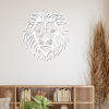 drevo zivota Drevený obraz LEV Farebný vzor: Biela, Rozmery (cm): 88x95