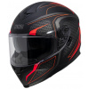 Integrálna helma iXS iXS1100 2.4 X14088 matná čierna-červená L