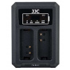 JJC duální USB nabíječka pro dva akumulátory Olympus BLN-1