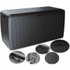 Záhradný box plast 29 l sivý