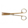 NEZAŘAZENÉ Nůžky chirurgické, tupé, zahnuté, 14 cm