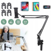 UNIVERZÁLNY DRŽIAK NA TABLET, VÝSUVNÝ DRŽIAK, OTOČNÝ STOJAN O 360 STUPŇOV