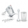 Ručný šľahač Bosch MFQ 3540 sivý/biely