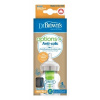 Dr Brown's options Wide neck anti colic plastová biela so silikón cumľom level 1 1 ks 150 ml