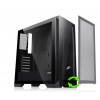 EVOLVEO Ptero Q2+, 2x sklenený panel - sklo/mriežka, skriňa ATX, čierna, 4x ARGB
