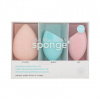 Real Techniques sponge+ Miracle Cleanse čistiaca hubka na tvár 1 ks + Miracle Airblend precízna hubka na make-up 1 ks + Miracle Powder precízna hubka na make-up 1 ks