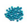 Sklenené voskové perly Ø6 mm - 50 g 67A tyrkys morský