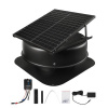 50W solárny strešný ventilátor s inteligentným diaľkovým ovládaním termostatu