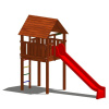 Playground System DETSKÉ IHRISKO - zostava so šmykľavkou Robin B (v.p. 1,5 m)