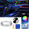 Osvetlenie interiéru auta RGB pásik AMBIENT LED pre autá s optickými vláknami