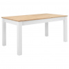 MID.YOU JEDÁLENSKÝ STÔL, biela, farba duba, 160/90/75 cm - Stoly - 002478013401