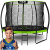 14ft/435cm profilovaná záhradná trampolína s vnútornou sieťou Neo-Sport