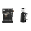 Ascaso Steel UNO PID, Black&Wood + Rocket Espresso SUPER FAUSTO, black