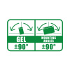 Batéria 12V, 12N5.5-3B GEL, 12V, 5,5Ah, 55A, bezúdržbová technológia GEL 135x60x130 FULBAT (aktivovaná z výroby) M310-203