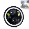 5.75 PALCOVÝ REFLEKTOR LED PREDNÁ LAMPA MOTOCYKEL 60W celý krúžok HALOGEN motor