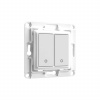 Shelly Europe Ltd. Shelly Wall Switch 2 White, biely