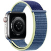 Eternico Airy na Apple Watch 42 mm/44 mm/45 mm Aura Blue and Gold edge AET-AWAY-AuBlG-42