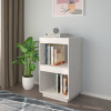 zahrada-XL Knižnica biela 40x35x71 cm borovicový masív 810840
