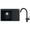 Set Franke Centro CNG 611-78 TL/2 + Franke Active New FN 4089.901 onyx 114.0637.517, 115.0653.398
