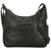 Dámska crossbody kabelka tmavo zelená - Firenze Ricco zelená