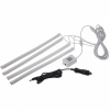 LED interiérové osvetlenie 12V - RGB / 4x LED pásik / Bluetooth / ovládanie telefónom