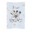 CEBA Podložka prebaľovacia mäkká COSY 50x70 Disney Minnie&Mickey Blue