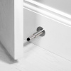 Buster + Punch BUSTER+PUNCH Door Stop / Wall - dverové kovanie FARBA: Steel