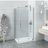 Roth HIFXP 80cm Bočná stena pre sprchový kút, profil Brillant, Číre sklo HIFXP08020VPE