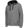 Savage Gear Mikina Classic Zip Hoodie Grey Melange