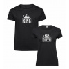 Tričká pre páry King and Queen