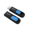 ADATA USB kľúč 128GB, UV128, USB 3.0, čierno-modrý